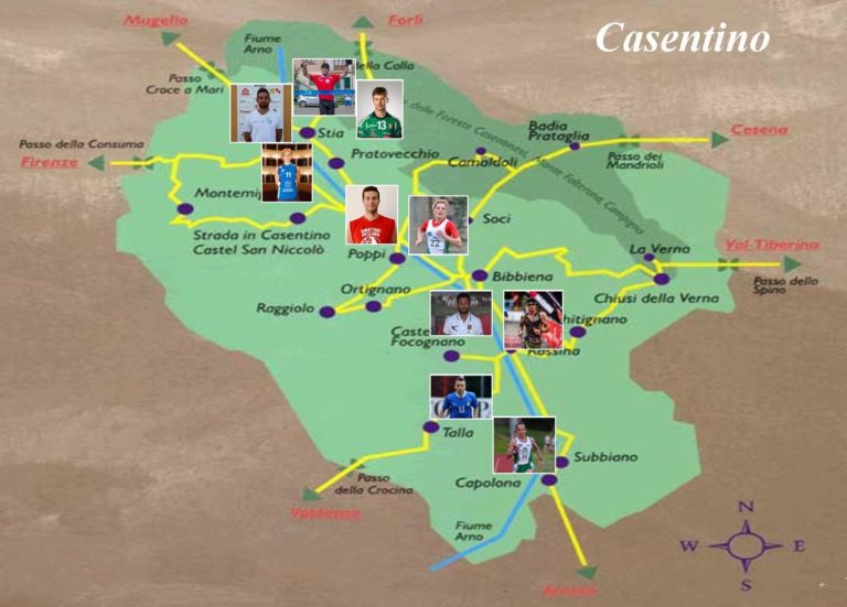I 10 sportivi del Casentino che danno lustro alla valle! (fotogallery)