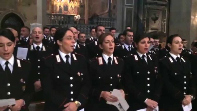 Poppi, concerto del coro del Comando Generale dei Carabinieri “Virgo Fidelis”