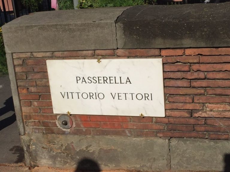 Firenze, il Comune intitola a Vittorio Vettori una passerella sul Mugnone
