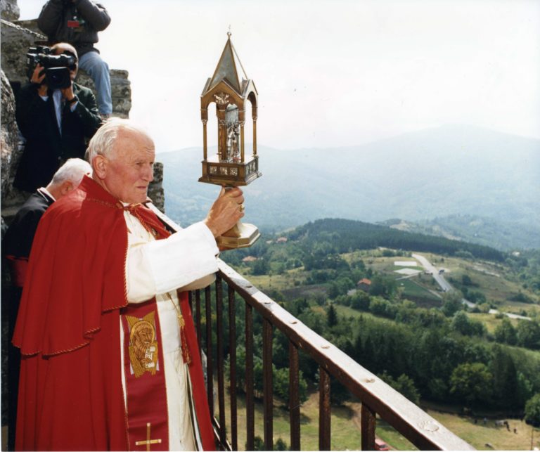 L’eliporto della Beccia intitolato a Papa Wojtyla