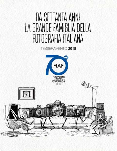 Campagna di tesseramento FIAF: nel 2018 si festeggia il 70esimo anniversario