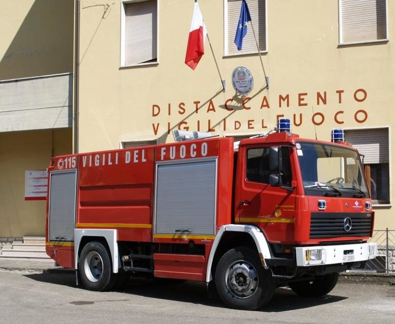 Vigili del fuoco volontari di Pratovecchio: bilancio 2017. Un anno ricco di interventi