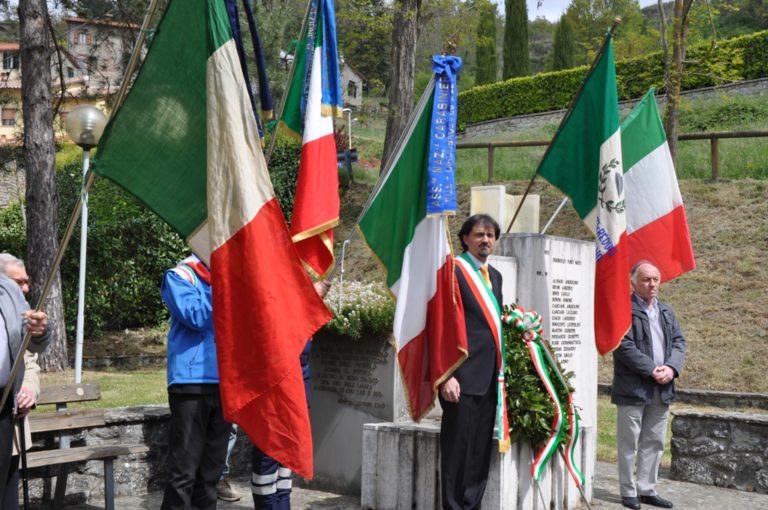Dopo Vallucciole, il Comune di Pratovecchio Stia festeggia il 25 aprile al cimitero monumentale