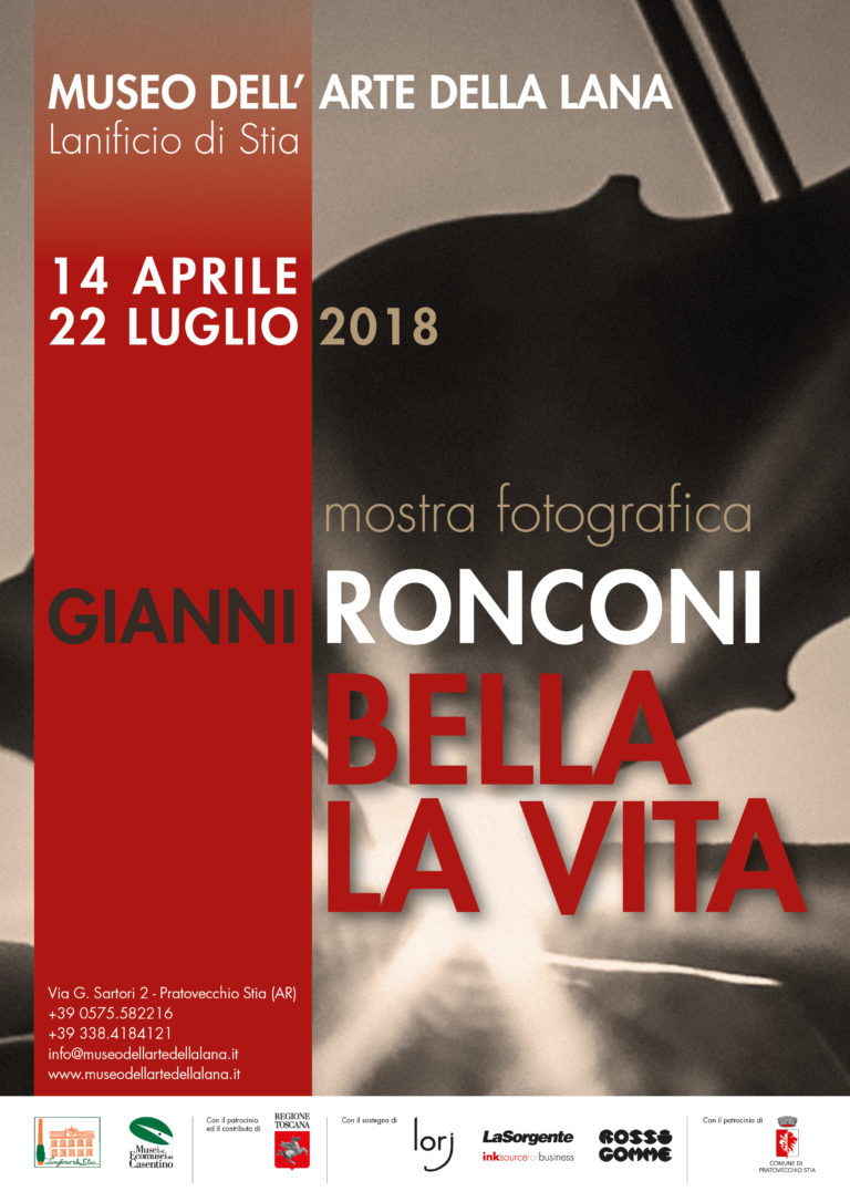 “Bella la vita”: la mostra fotografica di Gianni Ronconi al Museo dell’Arte della Lana