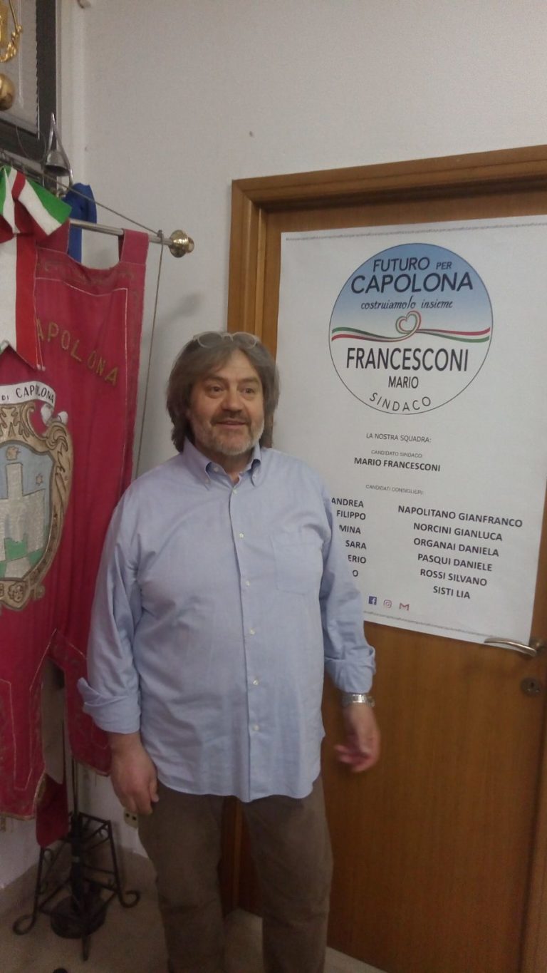 Nasce “Futuro per Capolona”, la lista civica che sosterrà Mario Francesconi alle elezioni comunali