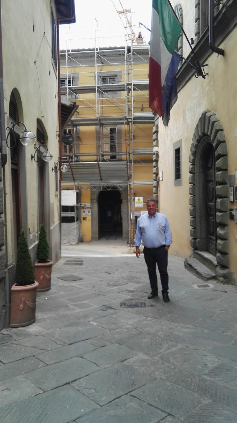 Palazzo Niccolini: i lavori di messa in sicurezza procedono secondo i programmi