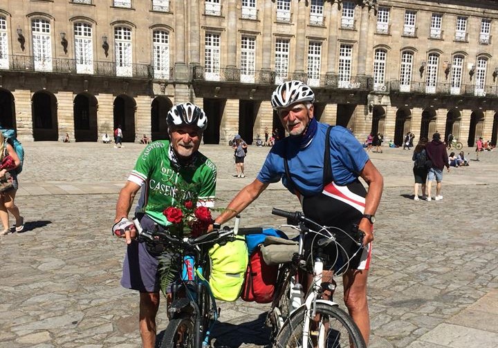 In bici dalla Verna a Santiago de Compostela a 75 e 78 anni!