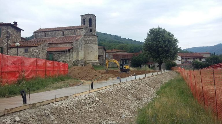 L’AeC di Subbiano sponsorizza i lavori di riqualificazione dell’area etrusca di Pieve a Socana