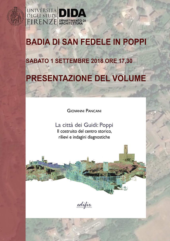 Il nuovo libro sul centro storico di Poppi: sabato la presentazione del volume di Giovanni Pancani “La città dei Guidi”