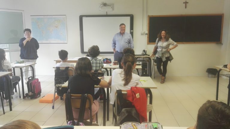 Inizia la scuola: prima tappa per l’amministrazione di Bibbiena all’istituto Emma Perodi