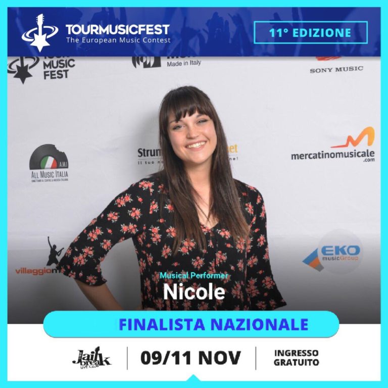 Nicole Castellucci finalista al festival presieduto da Mogol!