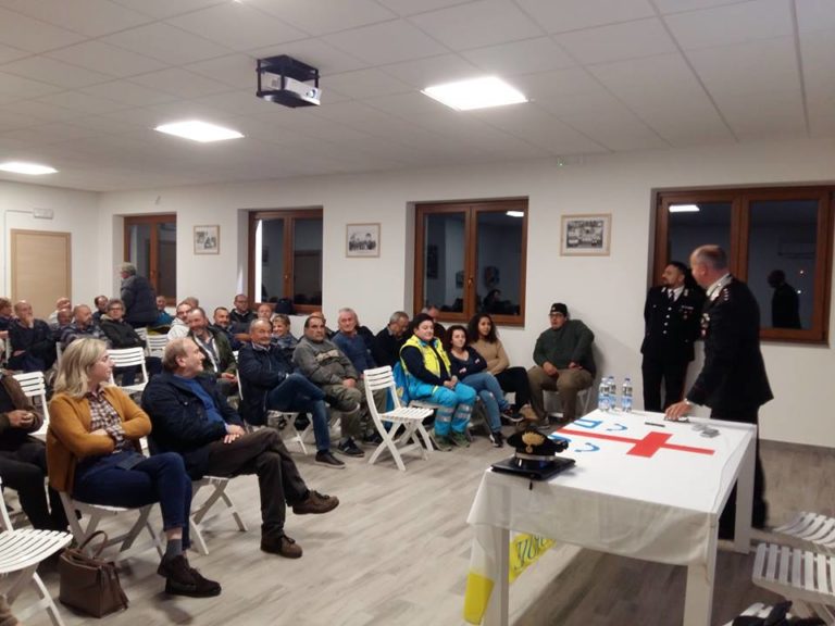Talla, Carabinieri e associazioni di volontariato insieme contro il crimine
