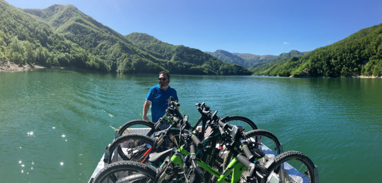 Primo workshop photo e bike con Valter Segnan nel Parco delle foreste casentinesi