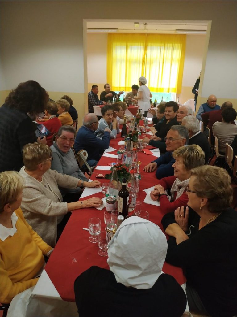 Pranzo di Natale con gli over 65 a Castel Focognano