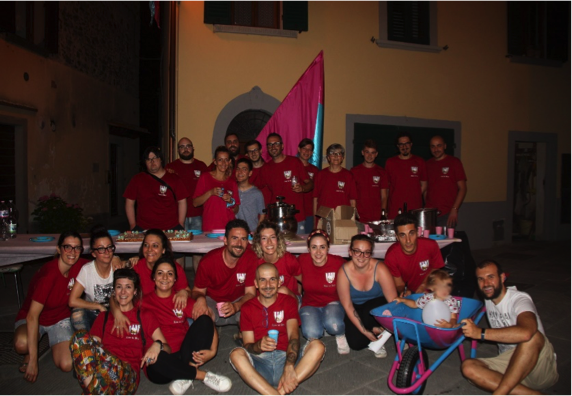 I cittadini del  Rione del Borgo devolvono un’offerta all’Ospedale “San Donato” di Arezzo