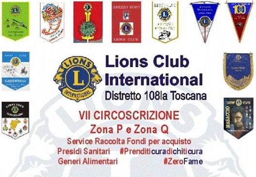 Il Lions Club impegnato con una raccolta fondi per l’emergenza sanitaria e sociale