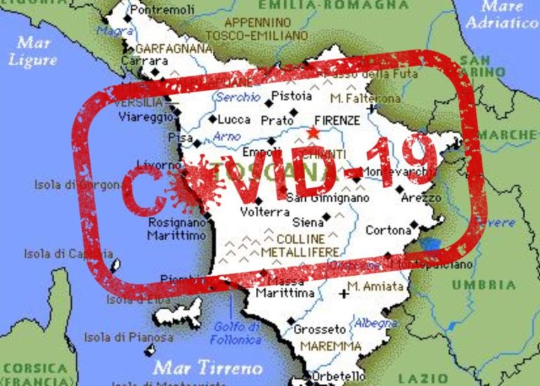 21/12, Coronavirus Toscana: 452 nuovi casi, con un’età media di 47 anni; 34 i decessi