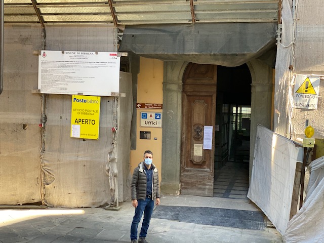 Palazzo Niccolini: via le impalcature, a febbraio il rientro dei dipendenti comunali