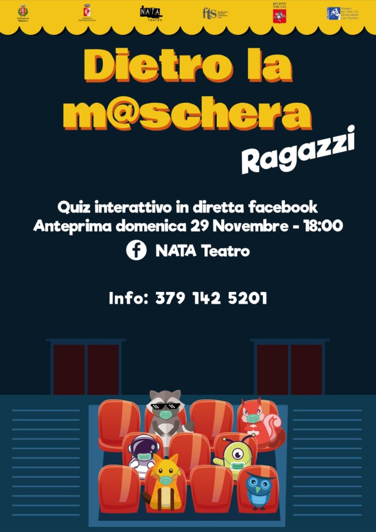 DIETRO LA M@SCHERA – RAGAZZI: quiz interattivo di Nata Teatro