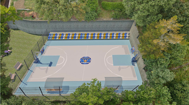 Rotary Club, a Poppi un nuovo campo da Basket intitolato a Marco Benini