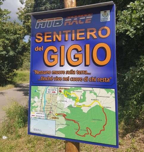 A Subbiano “Il sentiero del Gigio” approda nei tracciati per Mtb del Casentino