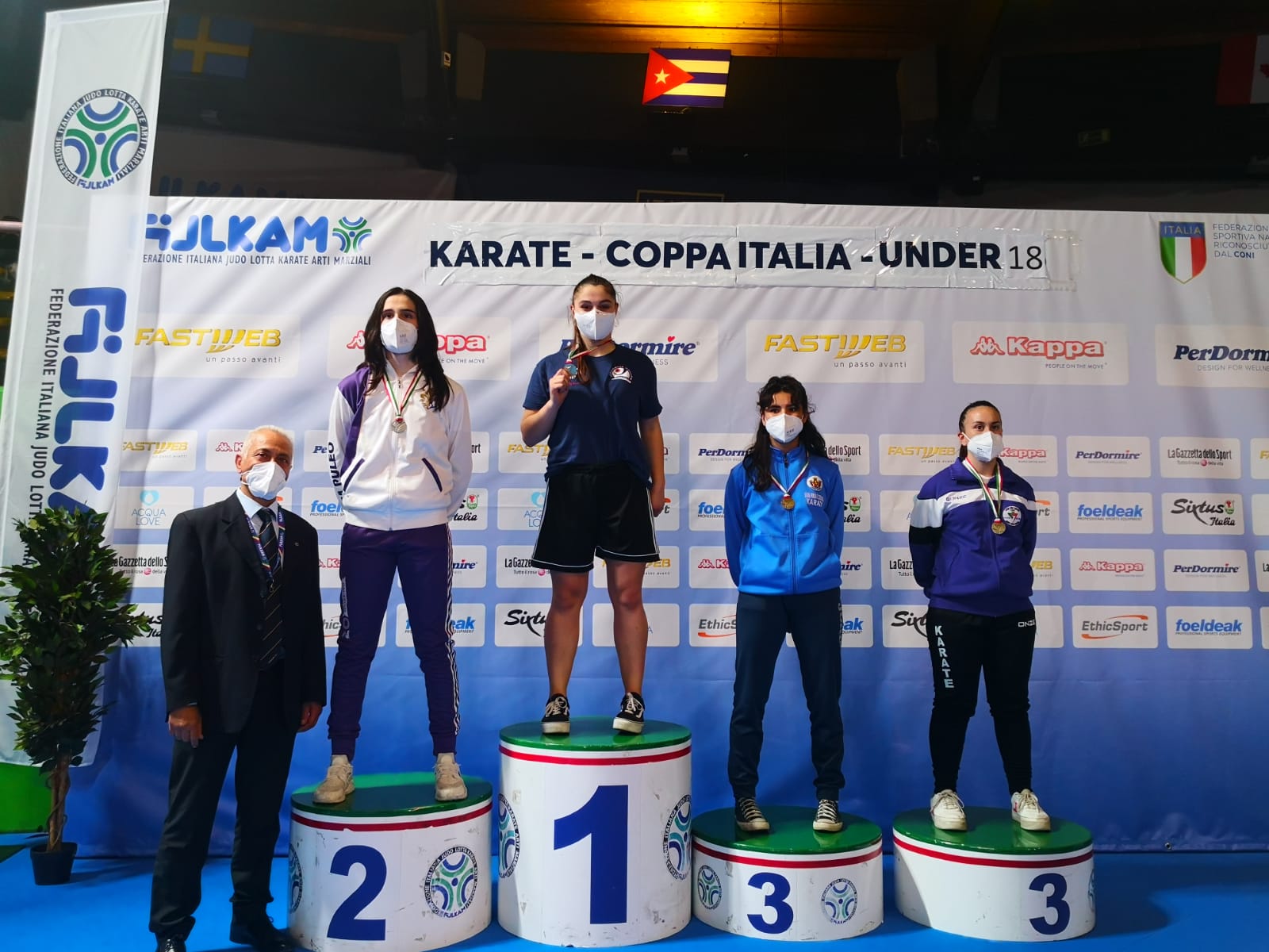 La casentinese Elisa Liguri si conferma medaglia d’oro nella Coppa Italia di Karate  