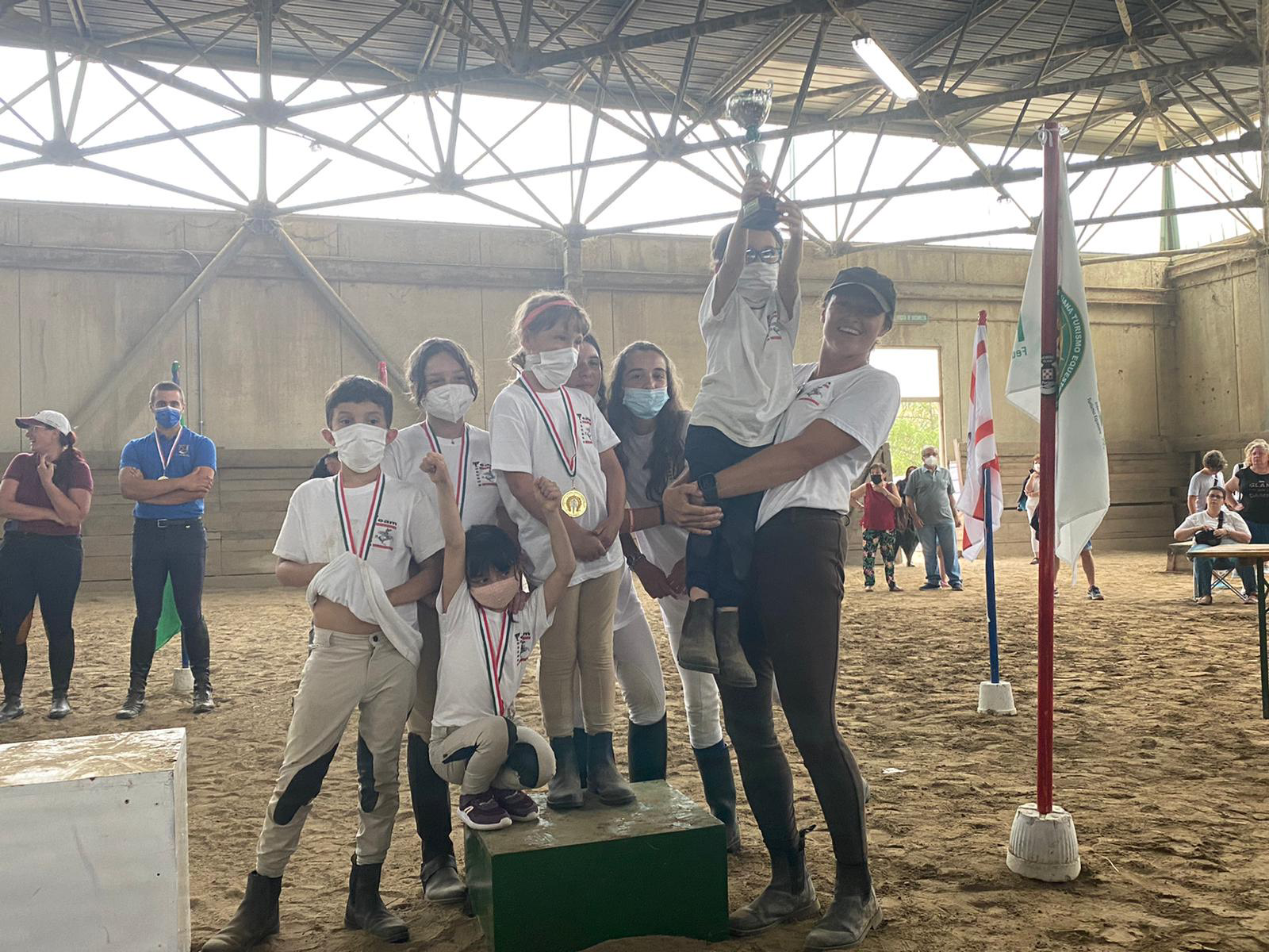 Il Casentino con il Centro Ippico Antares torna vittorioso dalle nazionali di equitazione
