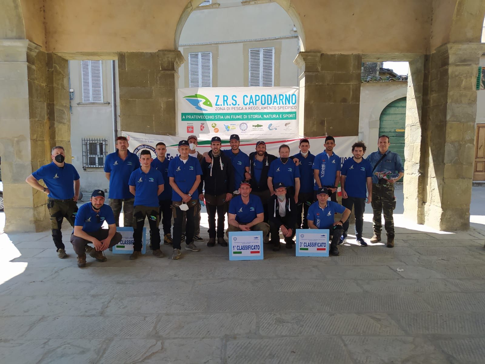 I 40 pescatori più forti d’Italia si sfidano sulle acque del Solano a Strada in Casentino