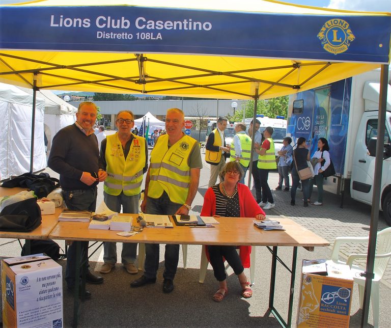 Torna in Casentino il “Lions in piazza”