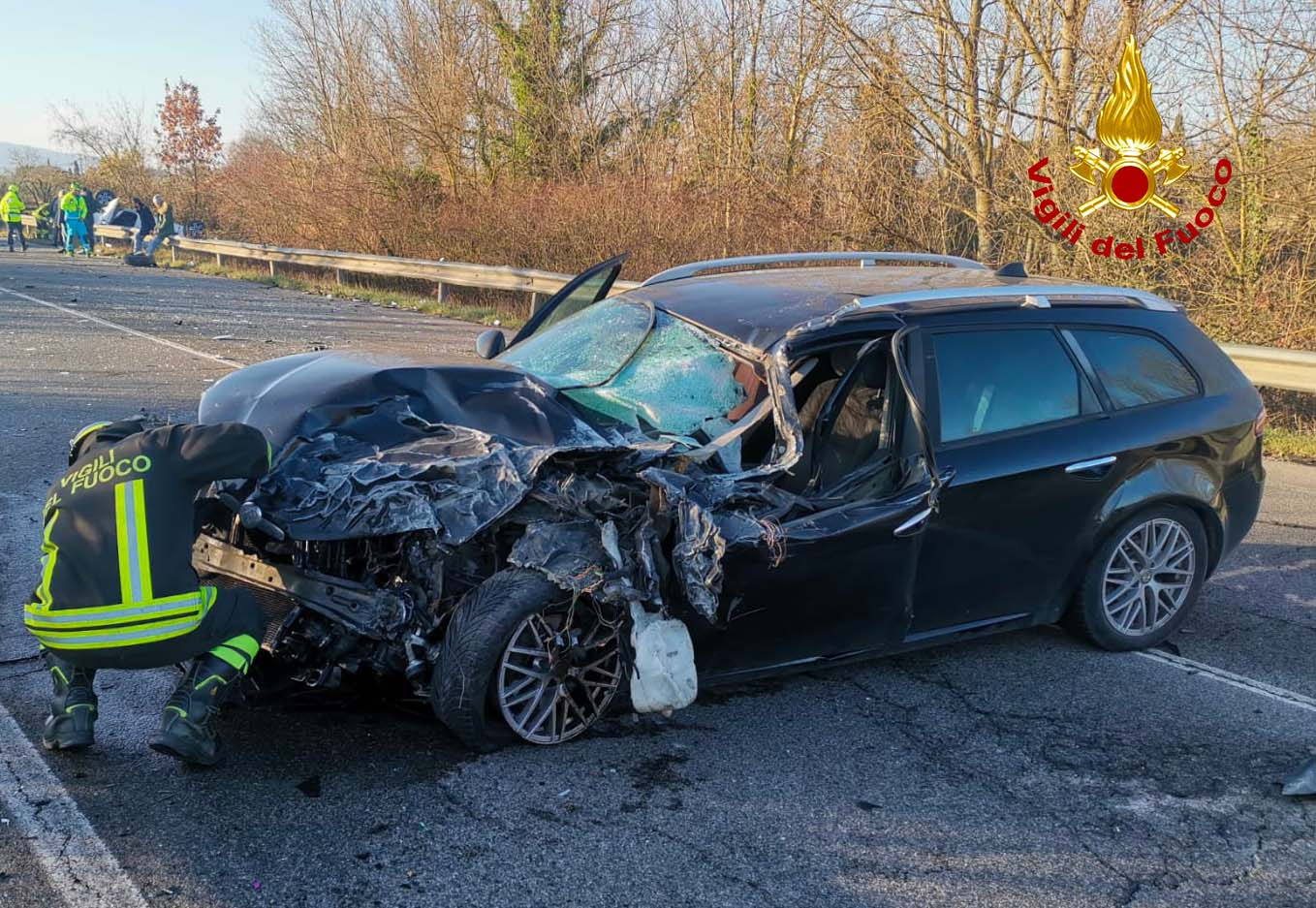 Incidente stradale lungo la SR 71: coinvolte due auto