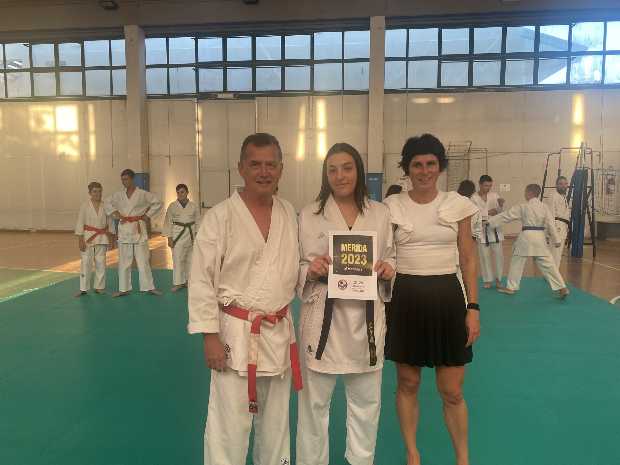 La casentinese Anna Occhiolini in Messico per il K1 Youth League di karate