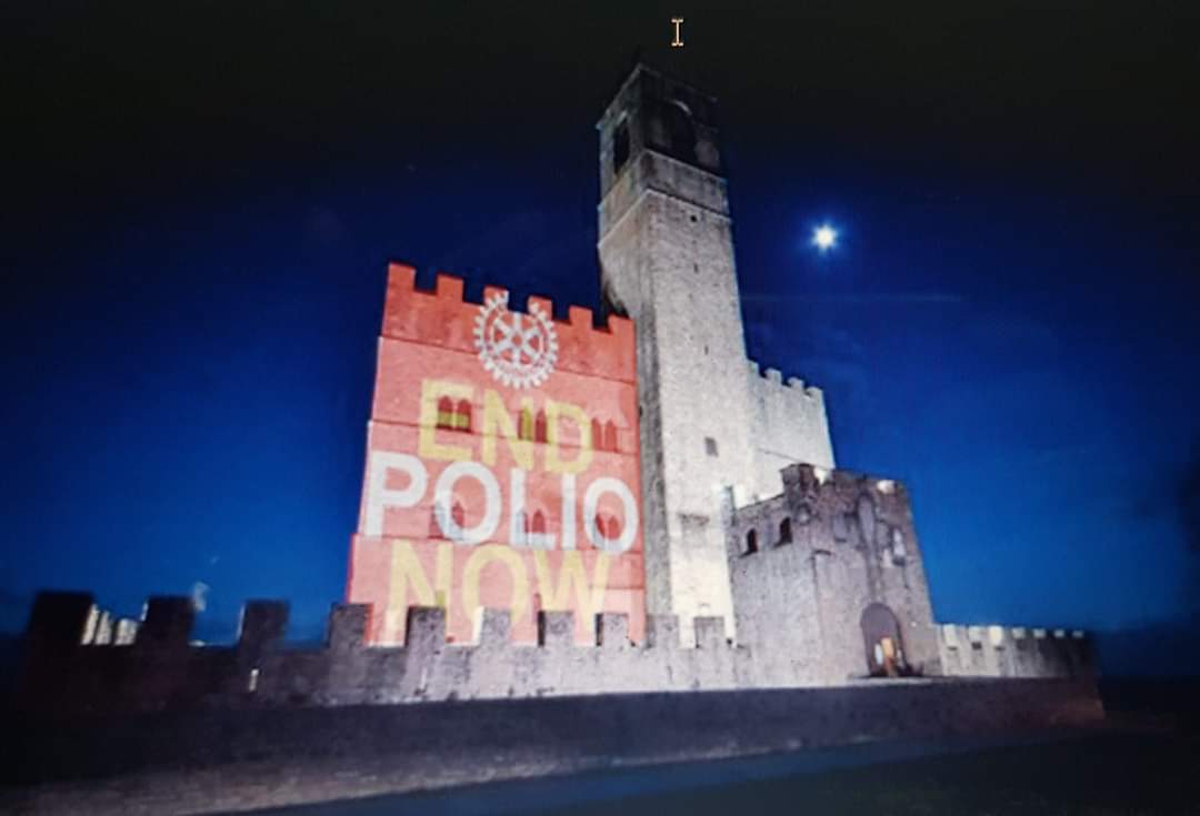 Il Rotary Club Casentino partecipa alla Giornata Mondiale della Polio