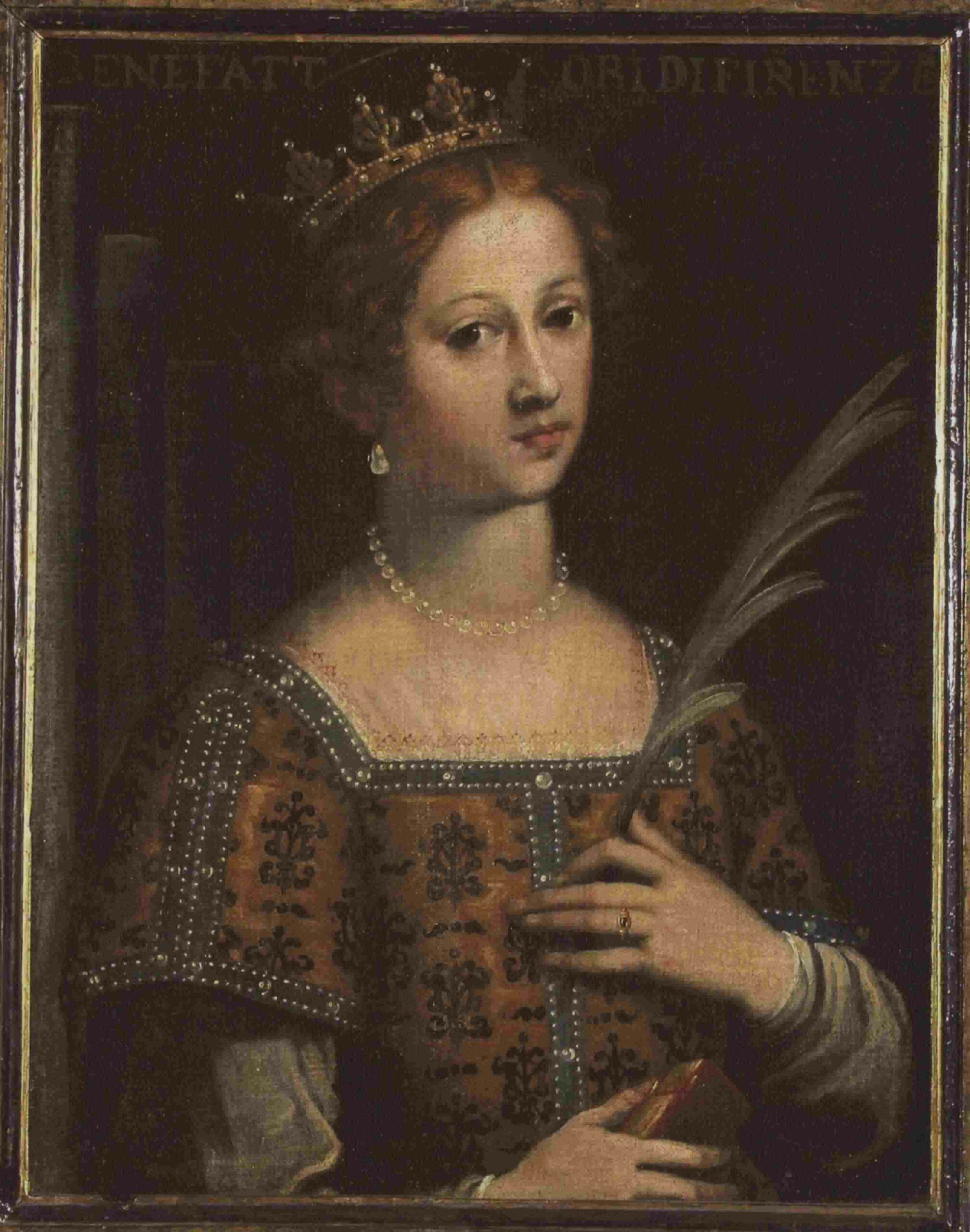 I Tesori del Casentino: Isabella de’ Medici nelle vesti di Santa Cecilia al Museo della Verna