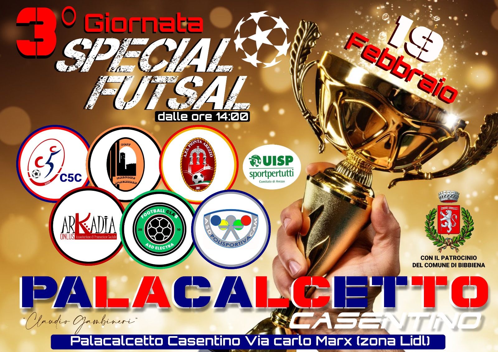 Special Futsal: a Bibbiena un torneo di calcetto “inclusivo”