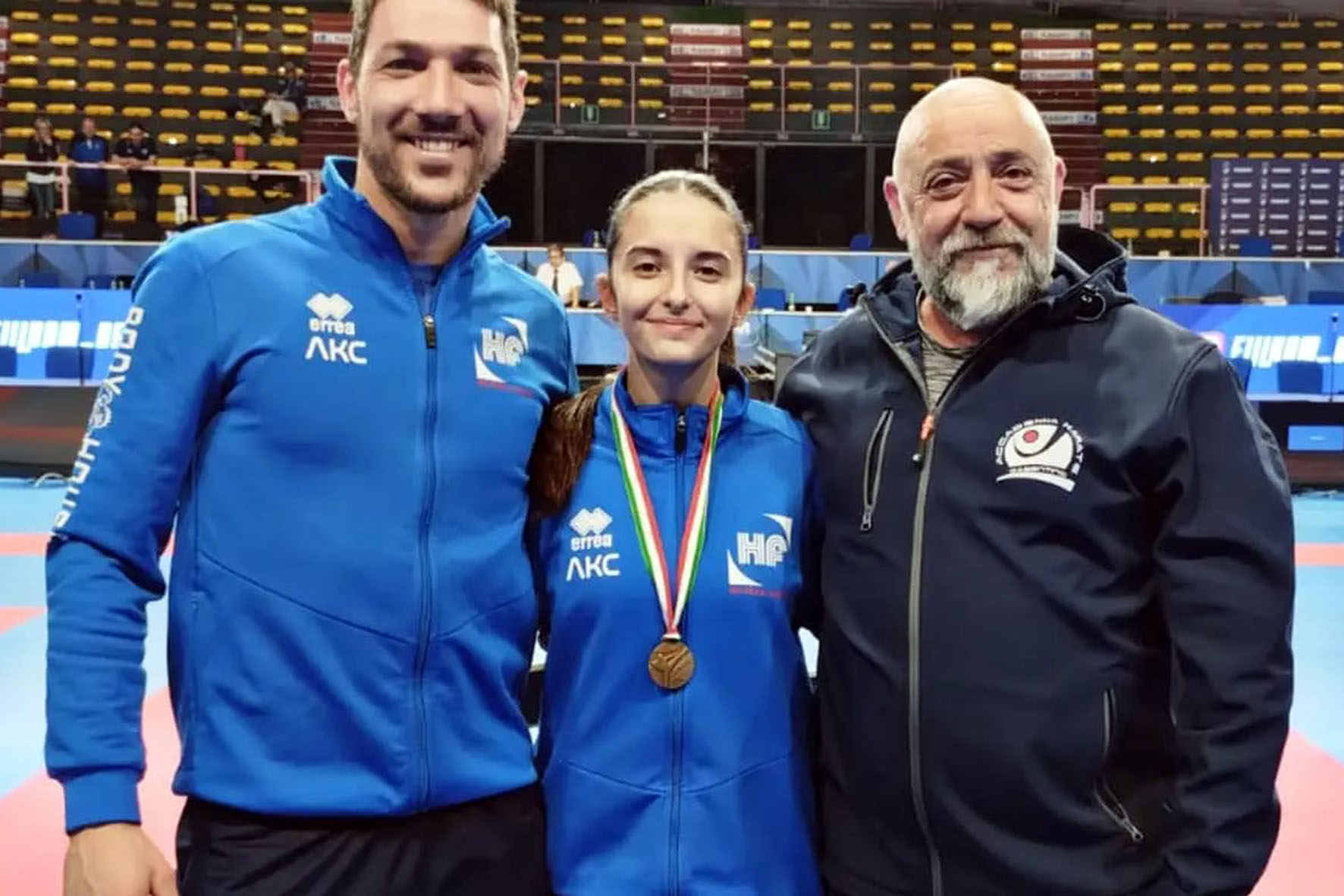 La casentinese Laura Abenante vince il bronzo ai Campionati Italiani Juniores di karate