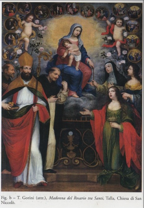 I Tesori del Casentino: Santa Caterina in una tela presso la chiesa di San Niccolò a Talla